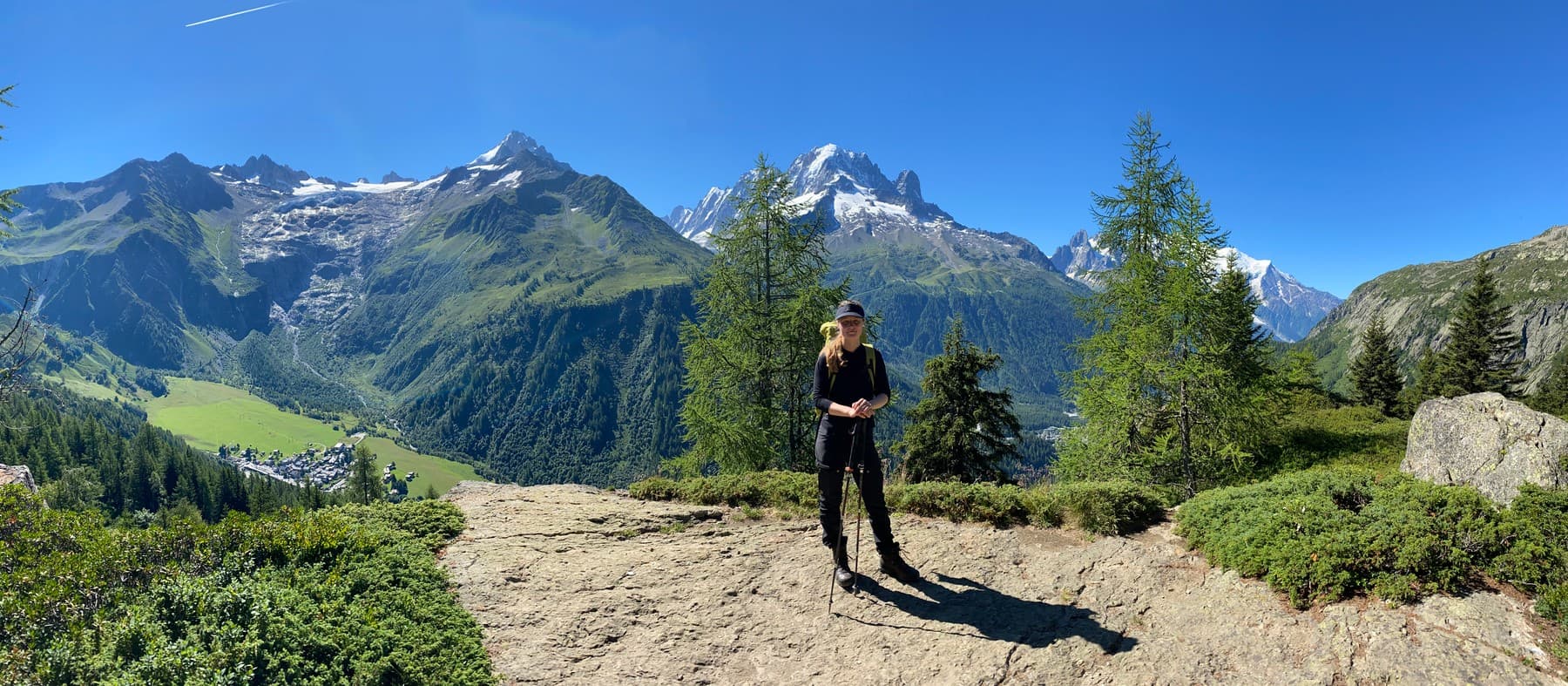 The Grand Balcon - classic TMB terrain