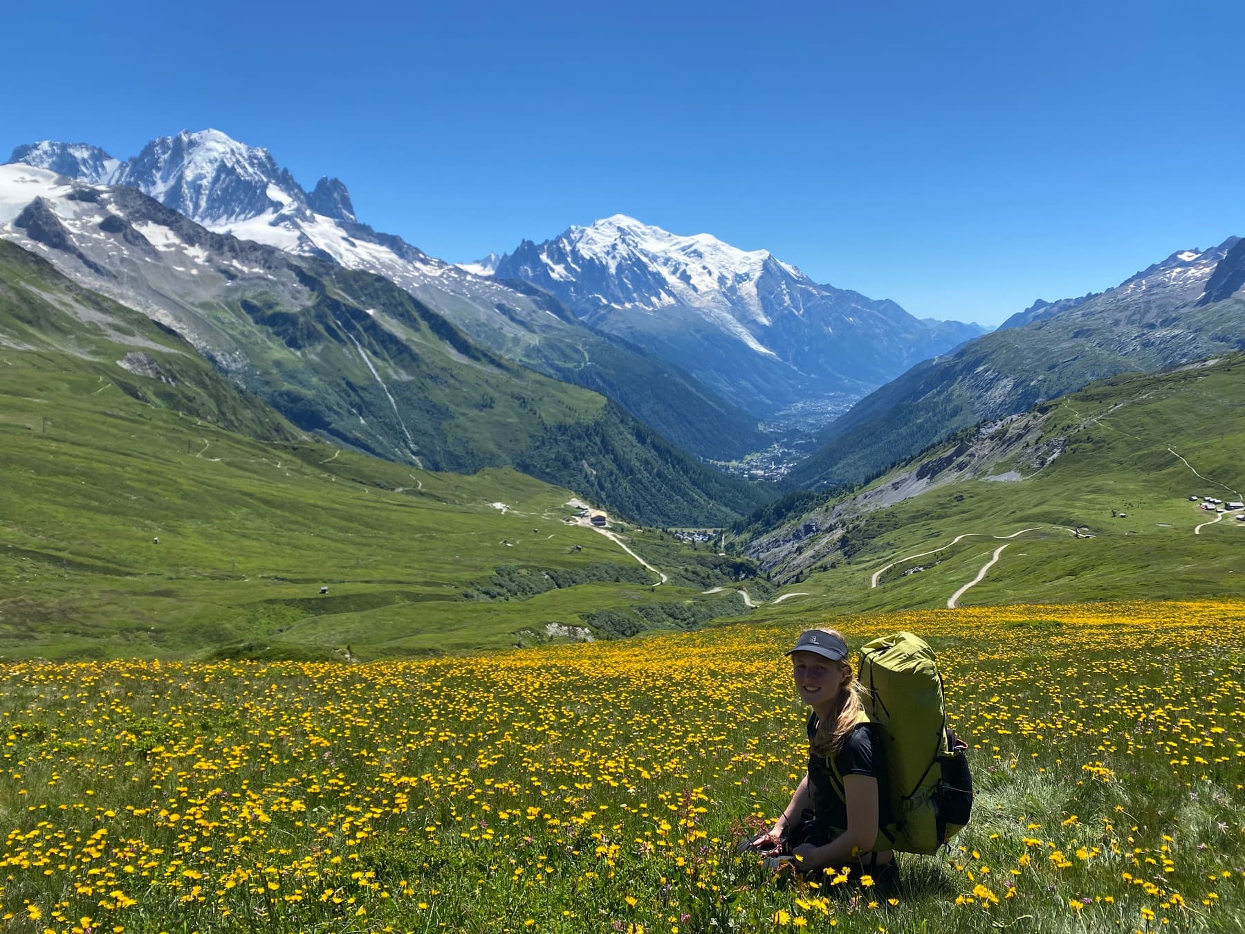 View from Col du Balme - high and wild